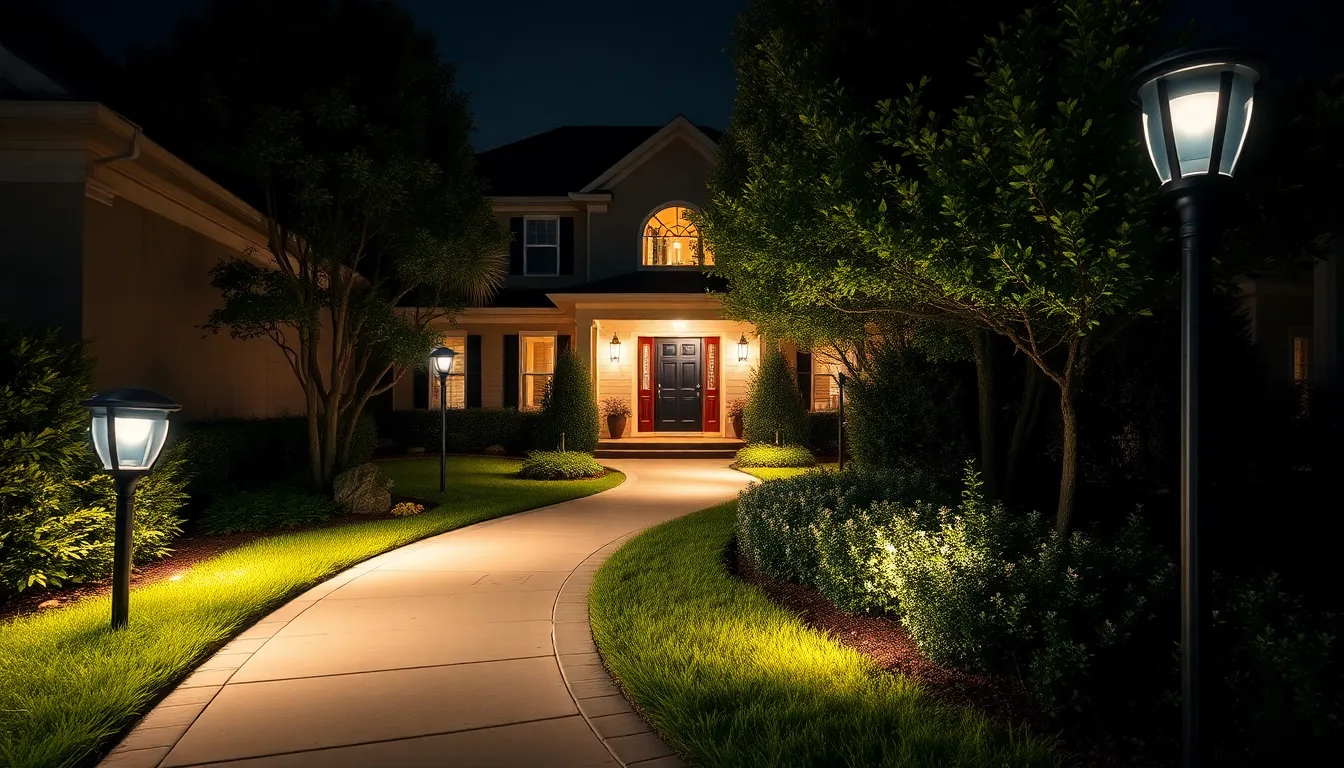 25 Stunning Front Yard Lighting Ideas to Transform Your Home's Curb Appeal 4 25 Stunning Front Yard Lighting Ideas to Transform Your Home's Curb Appeal 3
