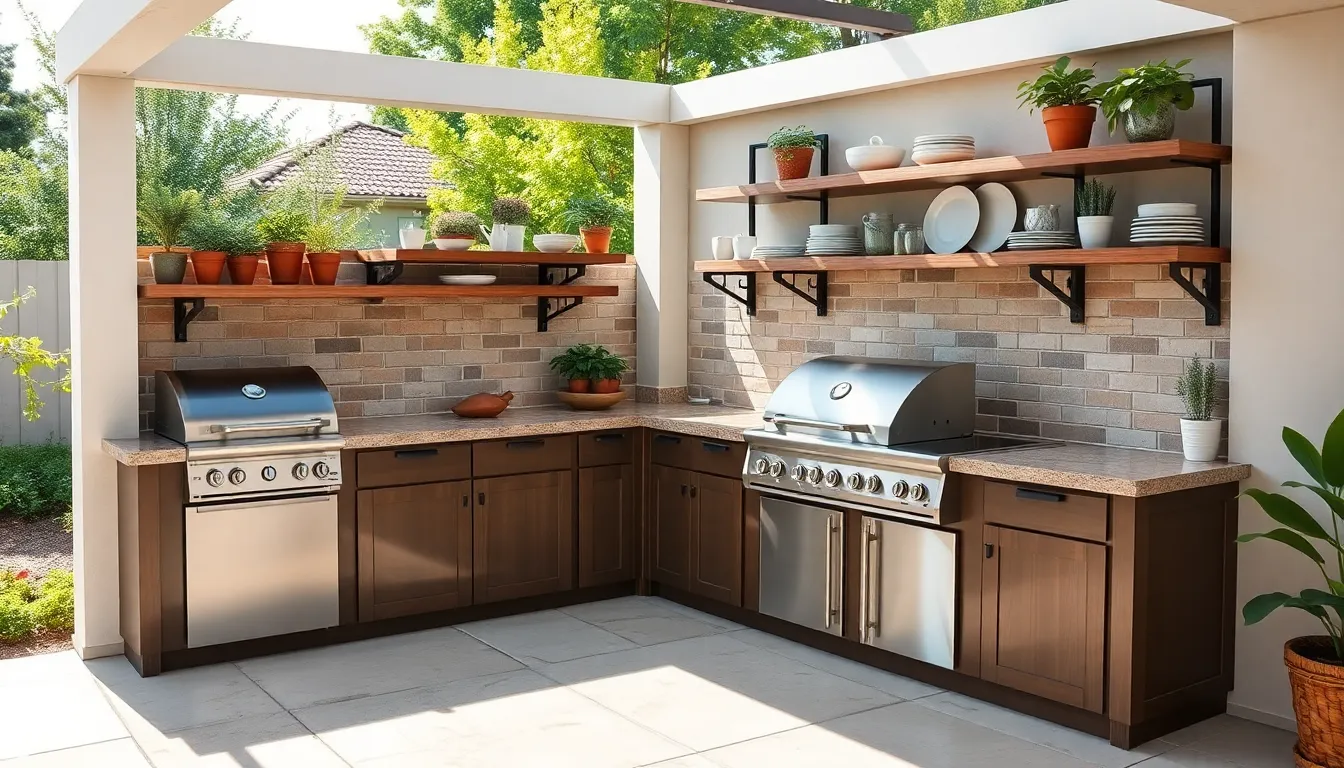 25 Stunning L Shape Outdoor Kitchen Ideas That Transform Your Backyard (2025) 4 25 Stunning L Shape Outdoor Kitchen Ideas That Transform Your Backyard (2025) 3