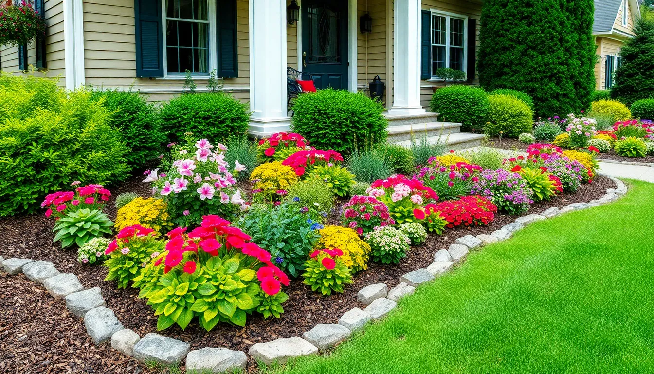 15 Front Yard Landscape Ideas That Instantly Boost Your Home's Curb Appeal 4 15 Front Yard Landscape Ideas That Instantly Boost Your Home's Curb Appeal 3