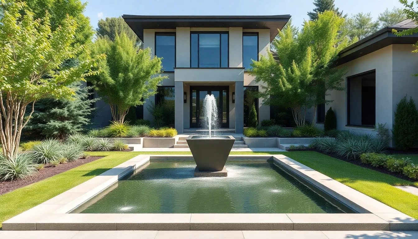 25 Modern Front Yard Landscaping Ideas That Will Transform Your Curb Appeal in 2025 4 25 Modern Front Yard Landscaping Ideas That Will Transform Your Curb Appeal in 2025 3