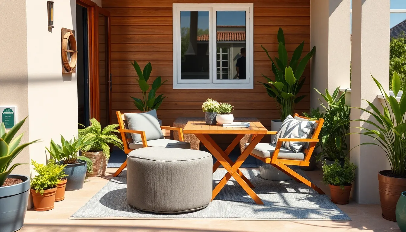 outdoor coffee table ideas