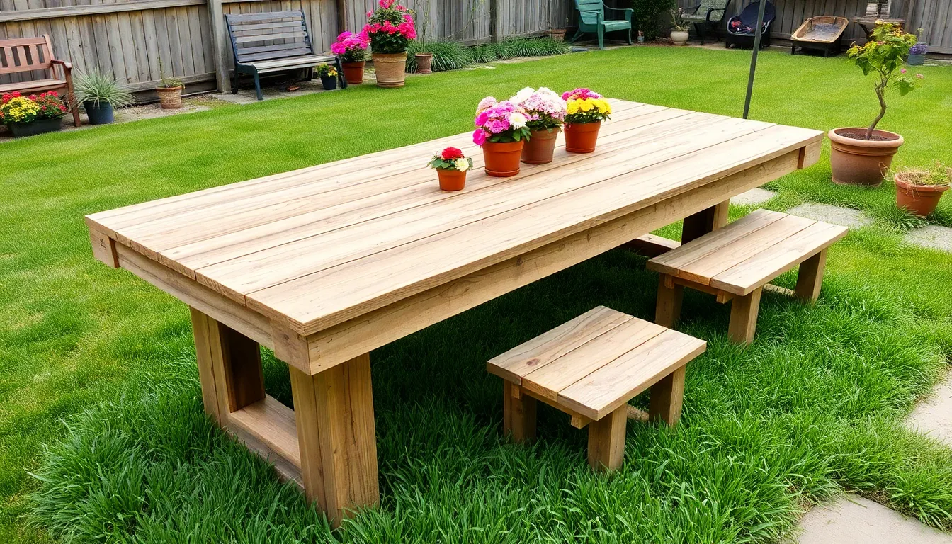 outdoor dining table ideas