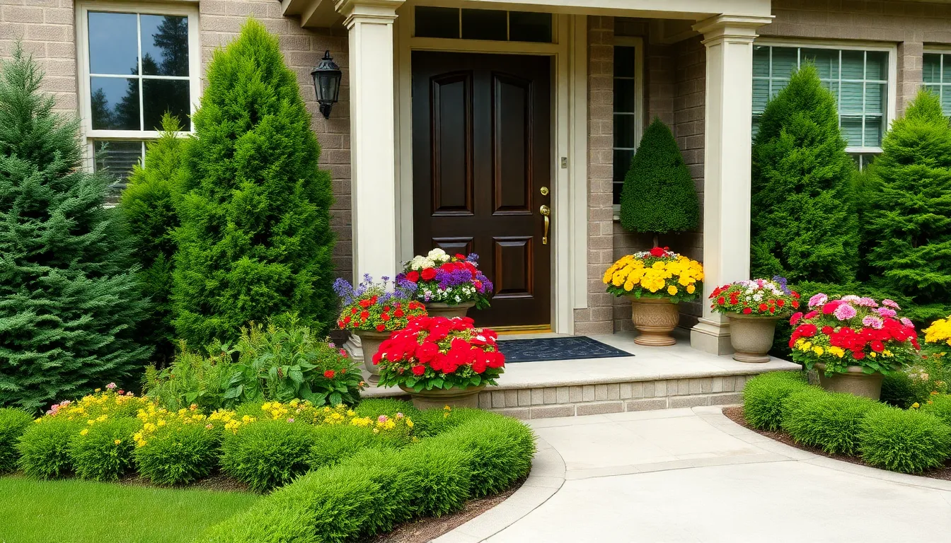 25 Stunning Outdoor Front Entrance Ideas to Transform Your Home's Curb Appeal 18 25 Stunning Outdoor Front Entrance Ideas to Transform Your Home's Curb Appeal 17