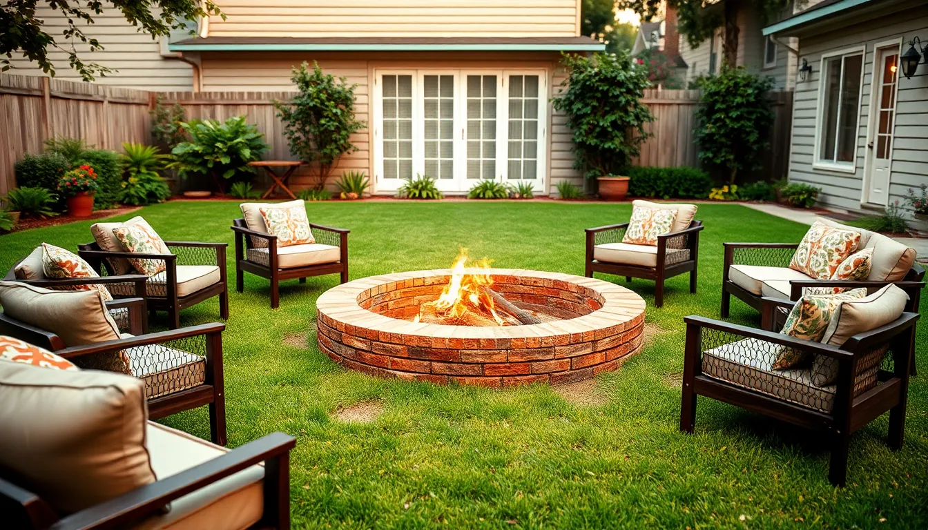 15 Simple Backyard Fire Pit Ideas You Can Build This Weekend (Budget-Friendly!) 18 15 Simple Backyard Fire Pit Ideas You Can Build This Weekend (Budget-Friendly!) 17