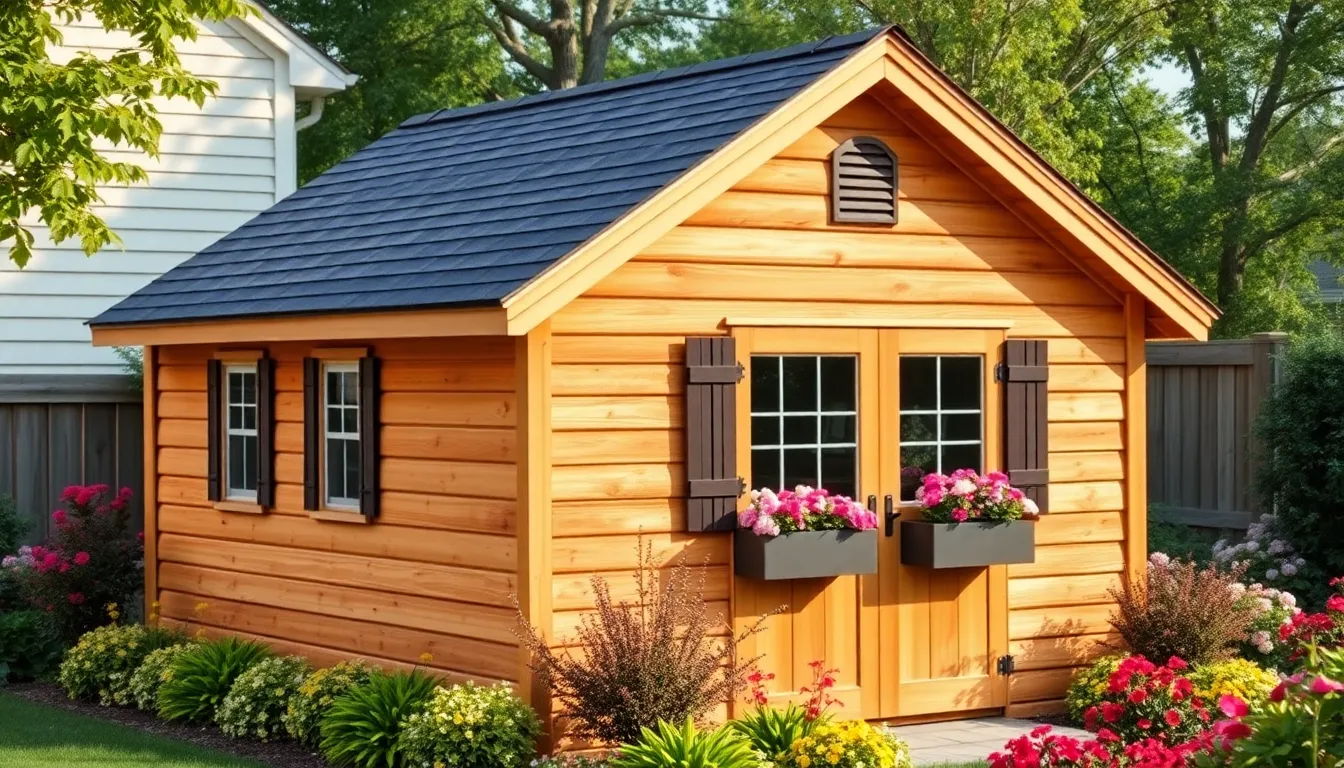 25 Creative Backyard Storage Shed Ideas to Transform Your Outdoor Space 3