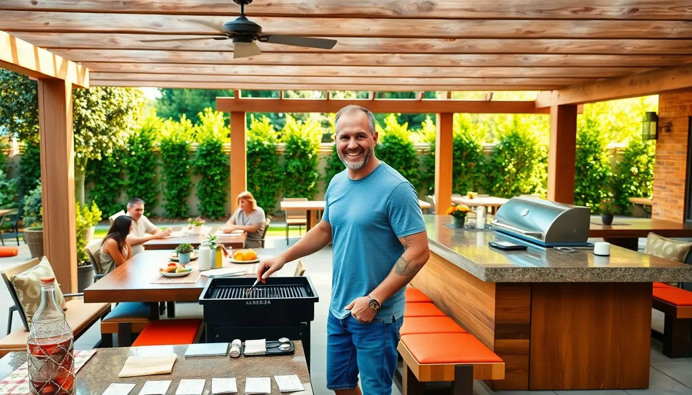 25 Outdoor BBQ Area Ideas That Will Transform Your Backyard Into Paradise 6 25 Outdoor BBQ Area Ideas That Will Transform Your Backyard Into Paradise 5