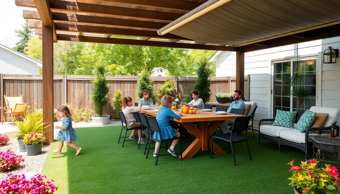 25 Family Backyard Layout Ideas That Transform Any Yard Into the Perfect Play Space 6 25 Family Backyard Layout Ideas That Transform Any Yard Into the Perfect Play Space 5