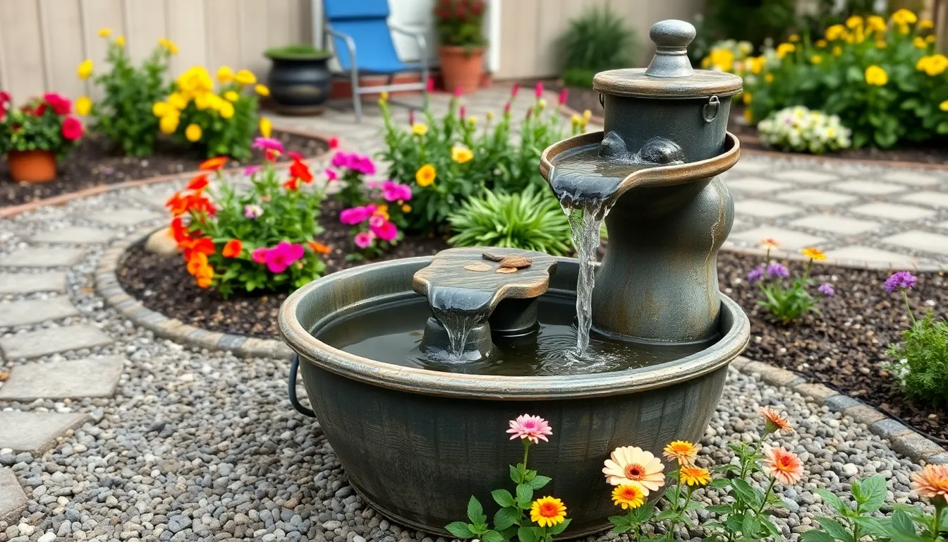 25 Stunning Front Yard Water Fountain Ideas to Transform Your Home's Curb Appeal 6 25 Stunning Front Yard Water Fountain Ideas to Transform Your Home's Curb Appeal 5