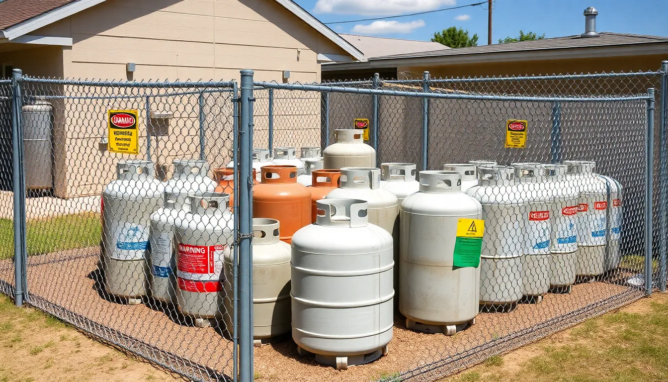 10 Smart Outdoor Gas Cylinder Storage Ideas That Keep Your Propane Tanks Safe & Organized 6 10 Smart Outdoor Gas Cylinder Storage Ideas That Keep Your Propane Tanks Safe & Organized 5