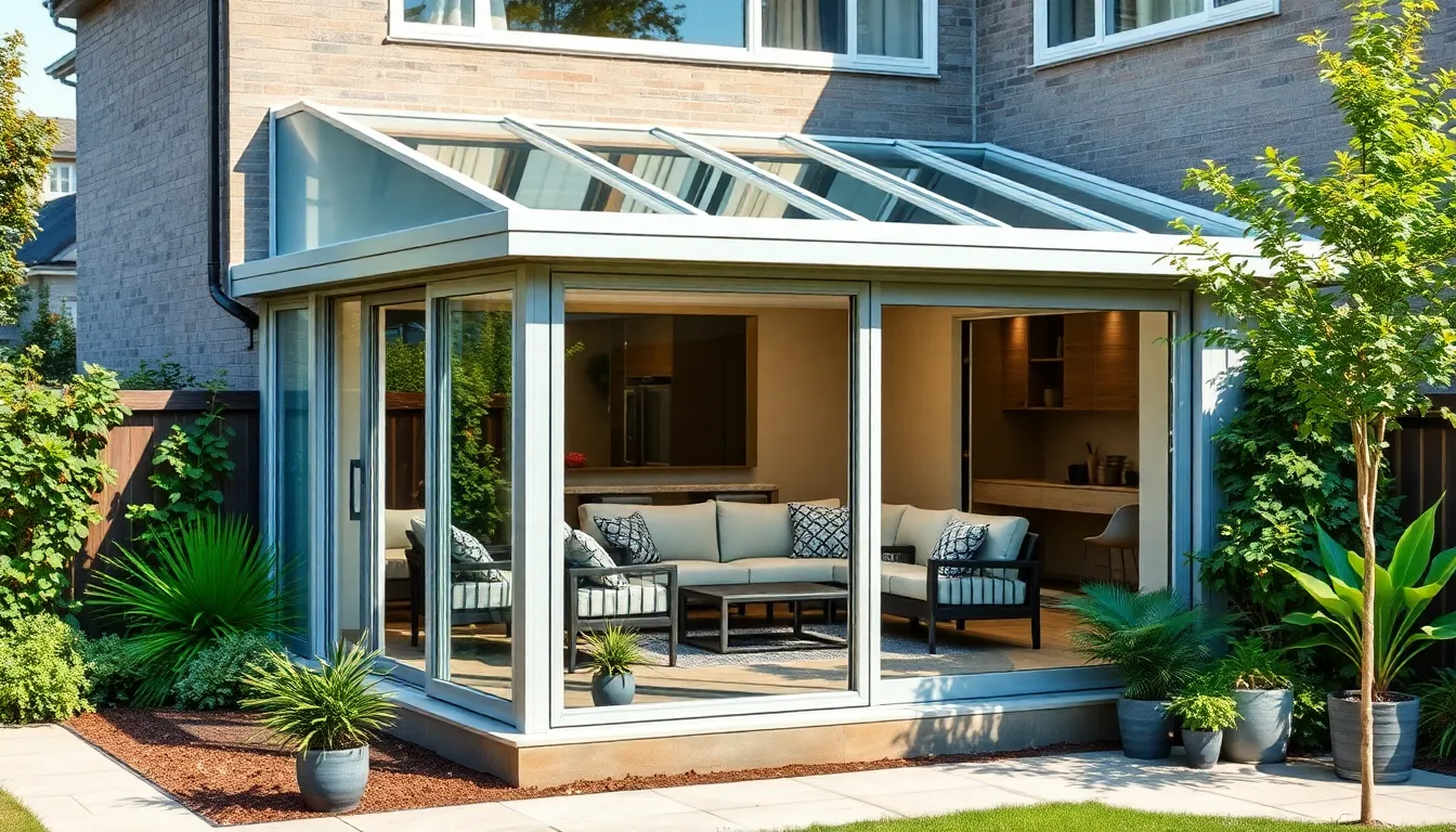 25 Stunning Glass Veranda Ideas to Transform Your Outdoor Space in 2025 5