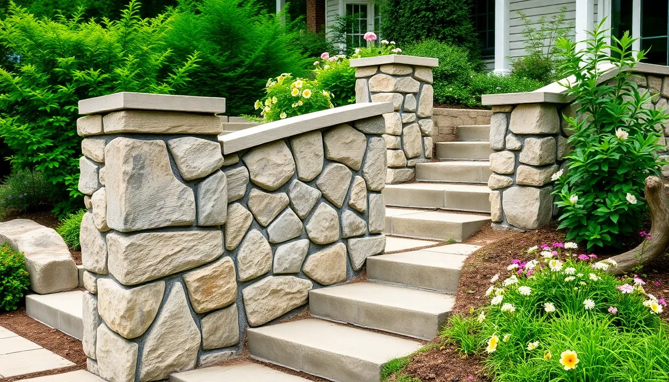 25 Stunning Outdoor Hand Rail Ideas That Transform Your Home's Curb Appeal 6 25 Stunning Outdoor Hand Rail Ideas That Transform Your Home's Curb Appeal 5