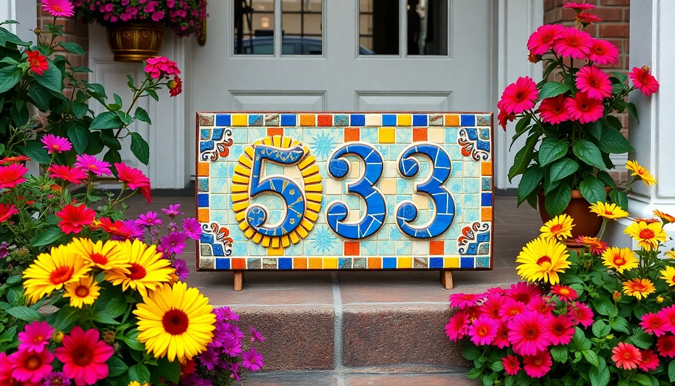 50+ Stunning Outdoor House Number Ideas That Boost Curb Appeal & Visibility 6 50+ Stunning Outdoor House Number Ideas That Boost Curb Appeal & Visibility 5