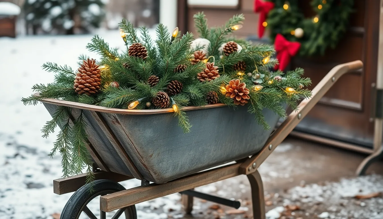 25 Stunning Outdoor Christmas Planter Ideas That Last All Winter Long 6 25 Stunning Outdoor Christmas Planter Ideas That Last All Winter Long 5