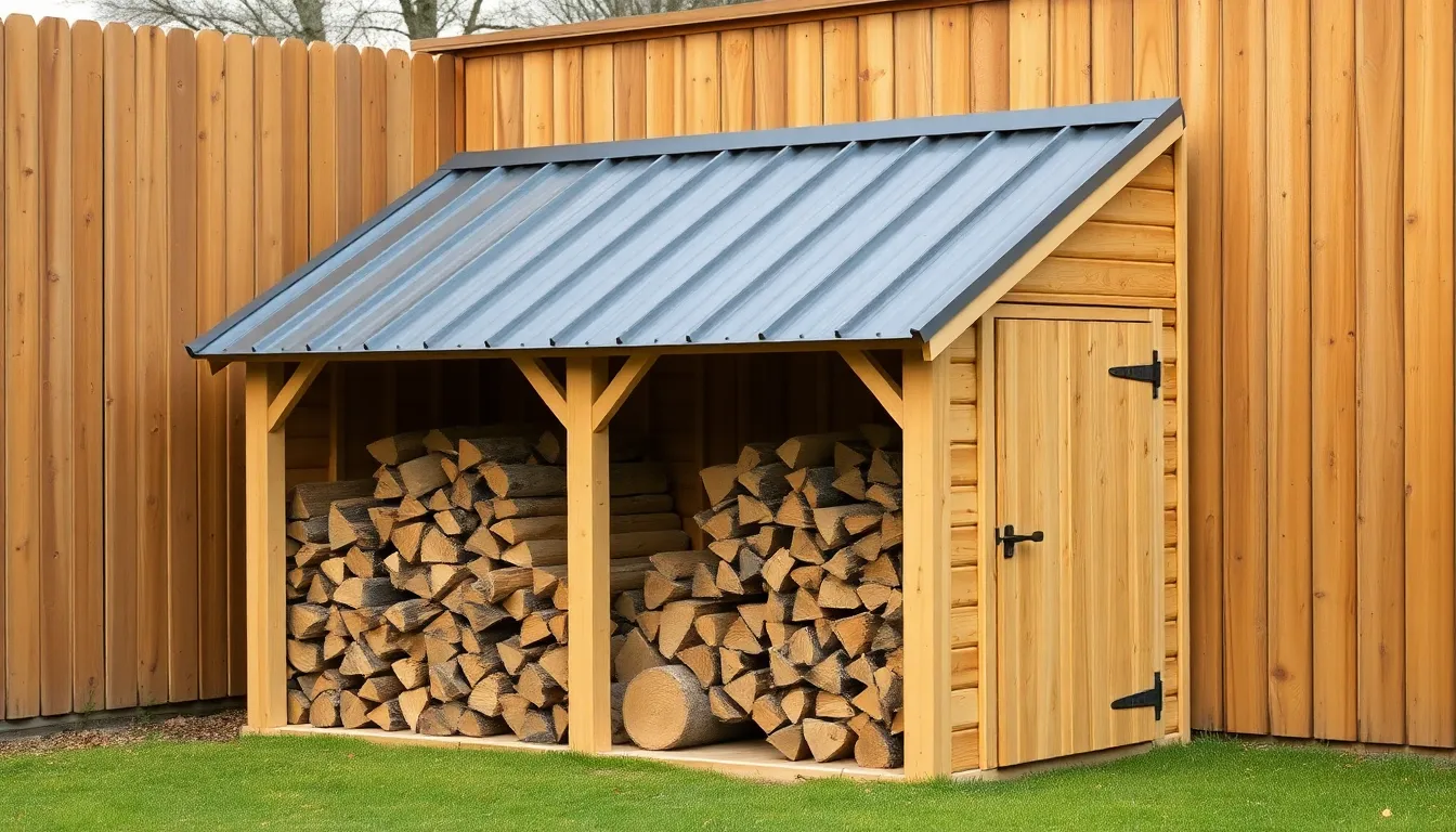 15 Brilliant Outdoor Firewood Storage Ideas That Keep Wood Dry All Winter 6 15 Brilliant Outdoor Firewood Storage Ideas That Keep Wood Dry All Winter 5