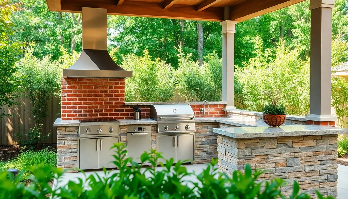 25 Stunning Outdoor Kitchen Backsplash Ideas That Transform Your Backyard Space 6 25 Stunning Outdoor Kitchen Backsplash Ideas That Transform Your Backyard Space 5
