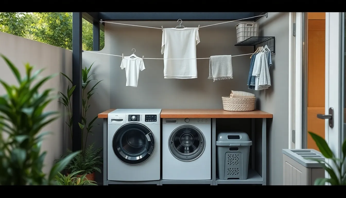 15 Genius Outdoor Laundry Room Ideas for Small Spaces That Maximize Every Inch 6 15 Genius Outdoor Laundry Room Ideas for Small Spaces That Maximize Every Inch 5