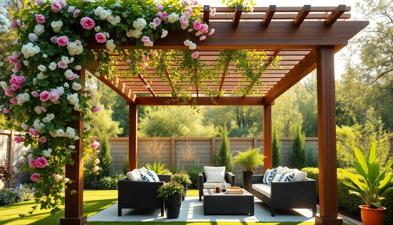 25 Stunning Outdoor Pergola Ideas to Transform Your Backyard Into a Paradise 6 25 Stunning Outdoor Pergola Ideas to Transform Your Backyard Into a Paradise 5
