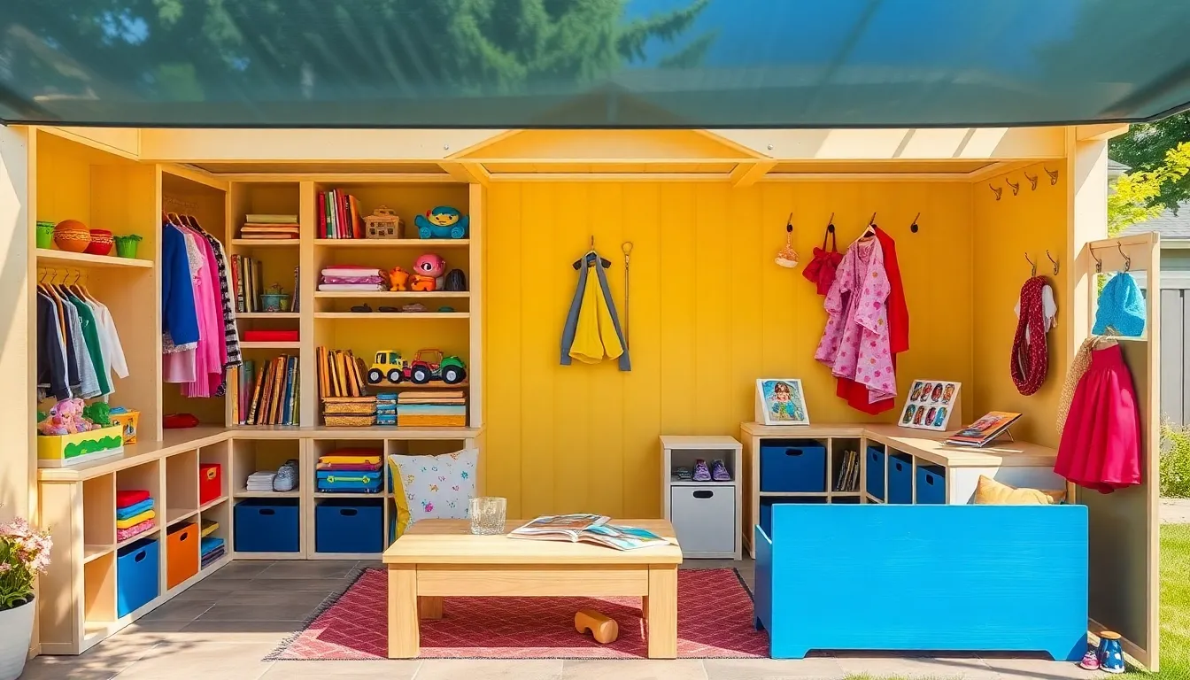 25 Creative Outdoor Playhouse Interior Ideas That Kids Will Absolutely Love 6 25 Creative Outdoor Playhouse Interior Ideas That Kids Will Absolutely Love 5