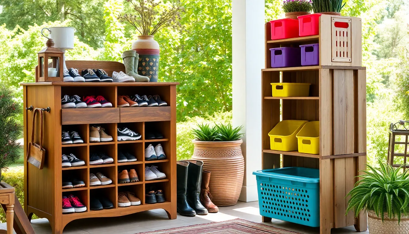 25 Brilliant Outdoor Shoe Storage Ideas That'll Transform Your Messy Entryway 20 25 Brilliant Outdoor Shoe Storage Ideas That'll Transform Your Messy Entryway 19