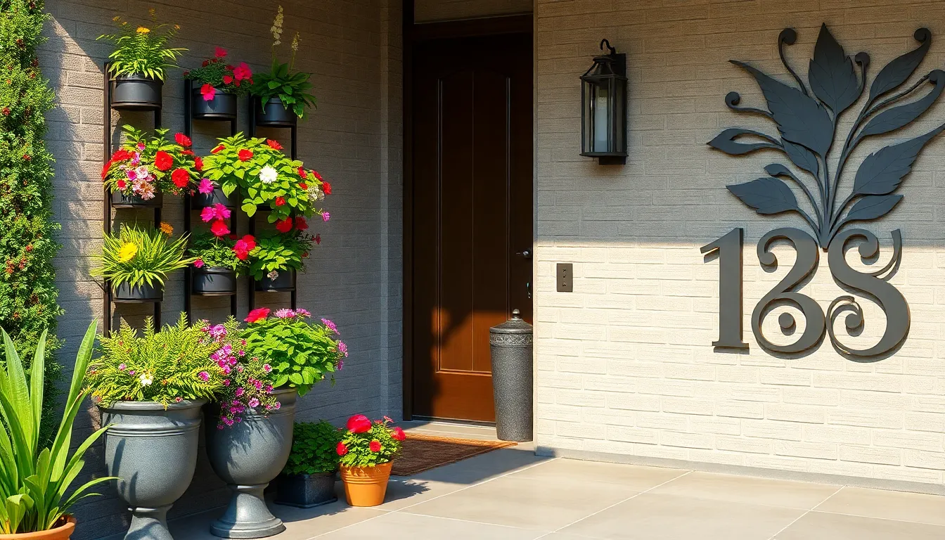 25 Small Outdoor Entryway Ideas That Make a Big First Impression 6 25 Small Outdoor Entryway Ideas That Make a Big First Impression 5