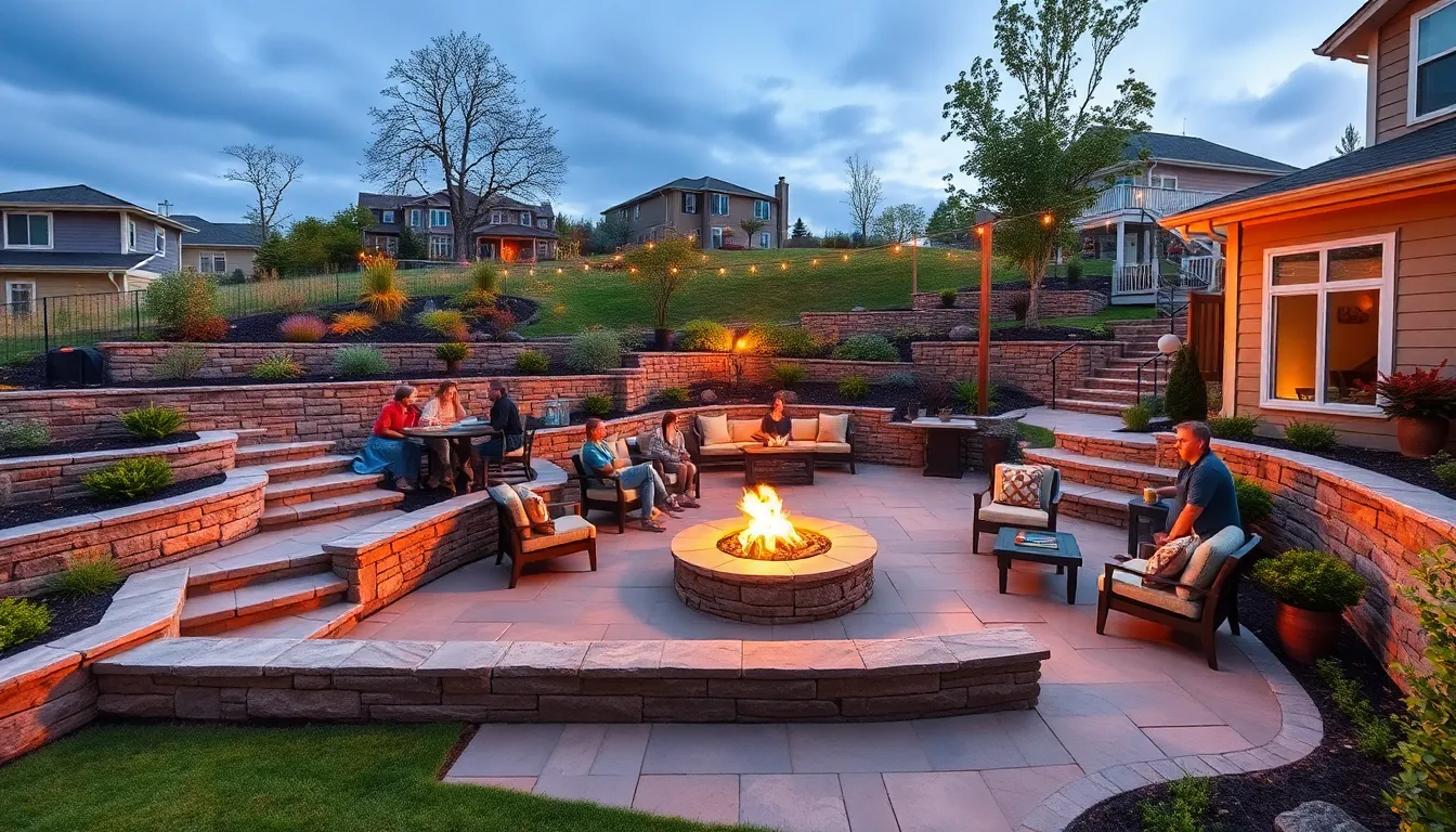 25 Stunning Tiered Backyard Ideas for Your Sloped Yard (2025 Guide) 6 25 Stunning Tiered Backyard Ideas for Your Sloped Yard (2025 Guide) 5