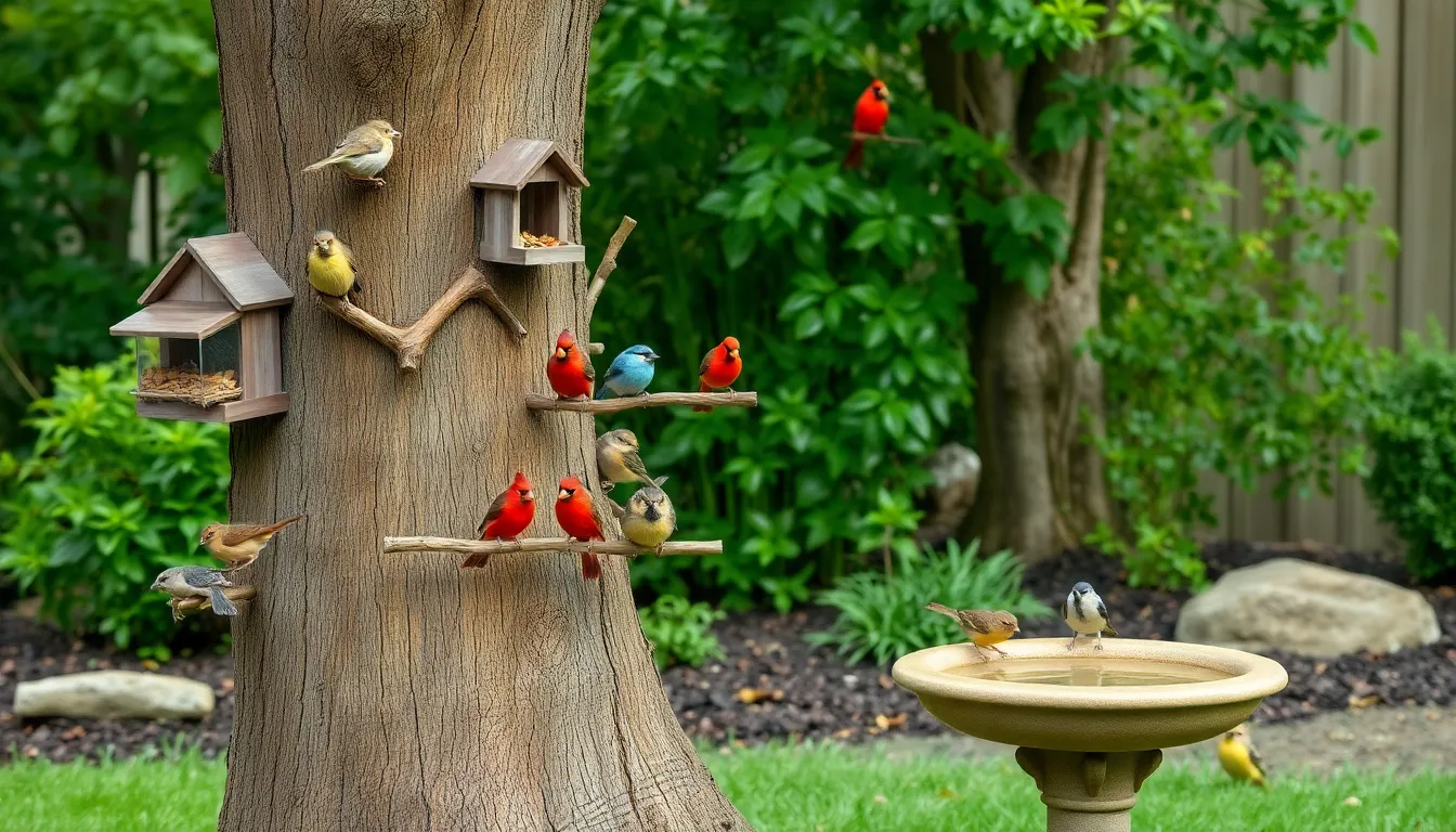 15 Creative Tree Trunk Ideas for Stunning Outdoor Spaces (DIY Guide) 6 15 Creative Tree Trunk Ideas for Stunning Outdoor Spaces (DIY Guide) 5