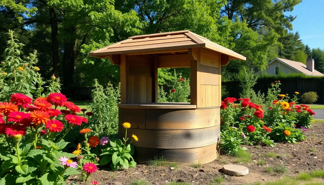 25 Creative Outdoor Well Cover Ideas to Transform Your Yard (DIY & Decorative) 6 25 Creative Outdoor Well Cover Ideas to Transform Your Yard (DIY & Decorative) 5