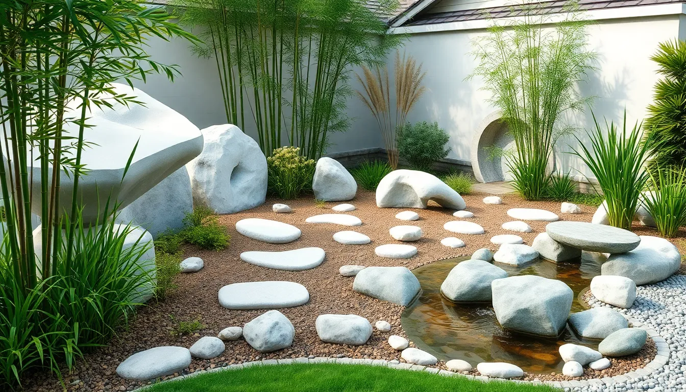 25 Stunning White Rocks Landscaping Ideas for Your Front Yard (2025 Guide) 6 25 Stunning White Rocks Landscaping Ideas for Your Front Yard (2025 Guide) 5