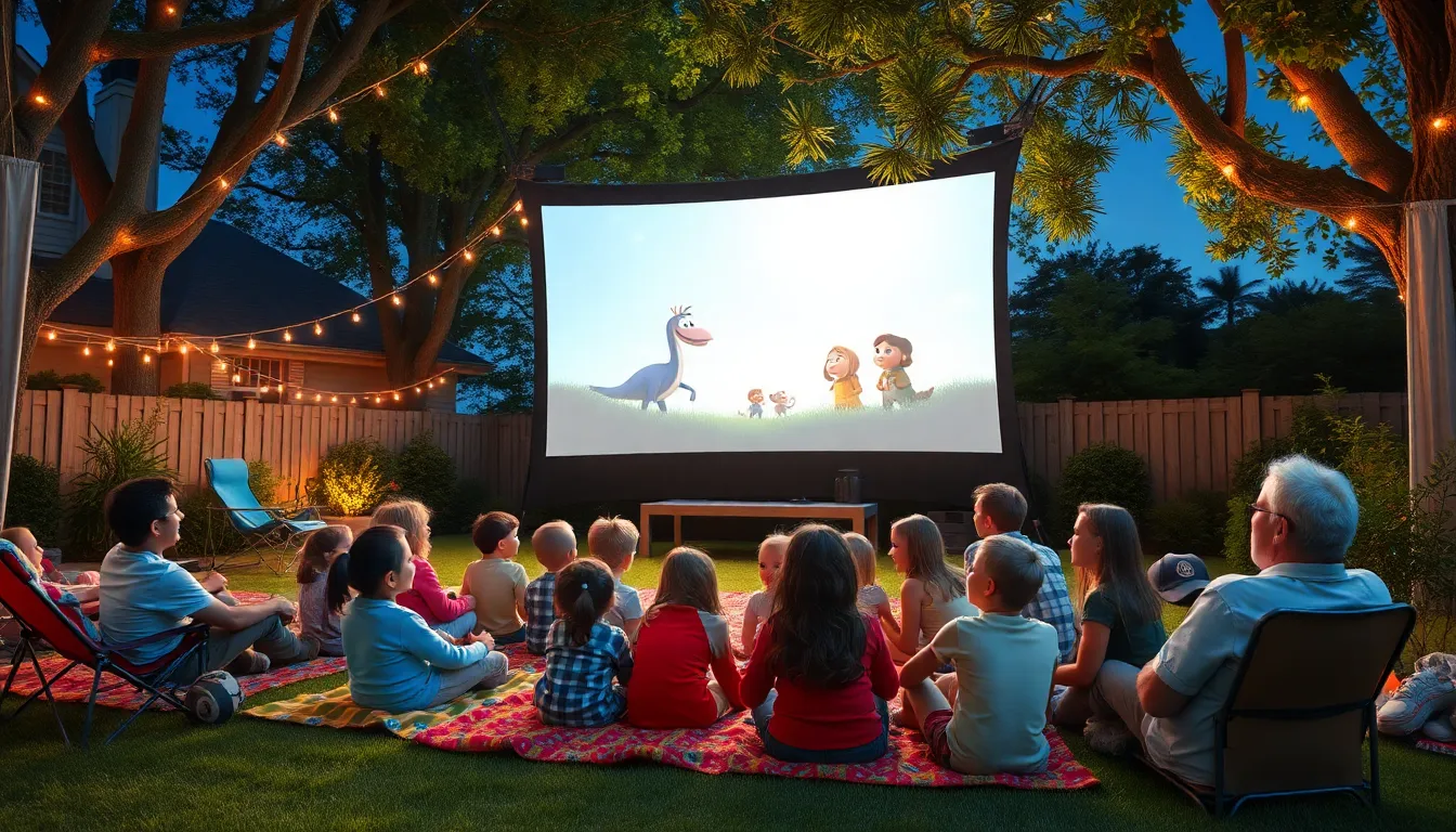 15 Epic Backyard Movie Night Ideas That'll Transform Your Yard Into a Cinema 8 15 Epic Backyard Movie Night Ideas That'll Transform Your Yard Into a Cinema 7