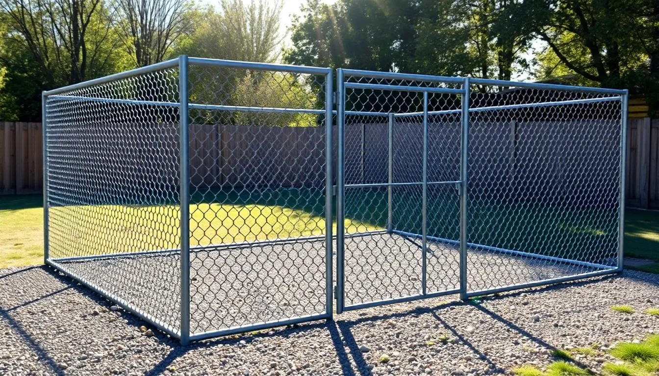 15 DIY Outdoor Dog Kennel Ideas That Cost Under $200 (Free Plans Included) 8 15 DIY Outdoor Dog Kennel Ideas That Cost Under $200 (Free Plans Included) 7