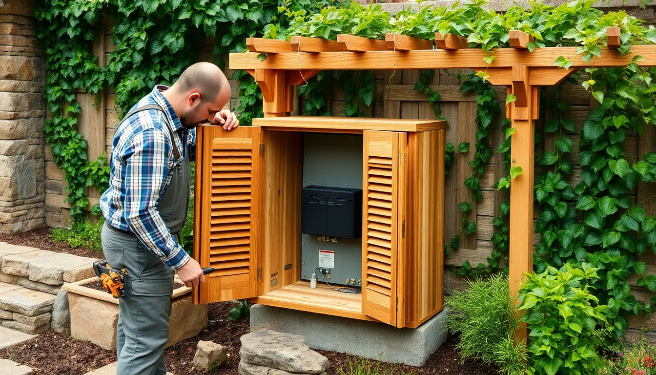 25 Creative Outdoor Electric Box Cover Up Ideas That Actually Look Amazing 8 25 Creative Outdoor Electric Box Cover Up Ideas That Actually Look Amazing 7