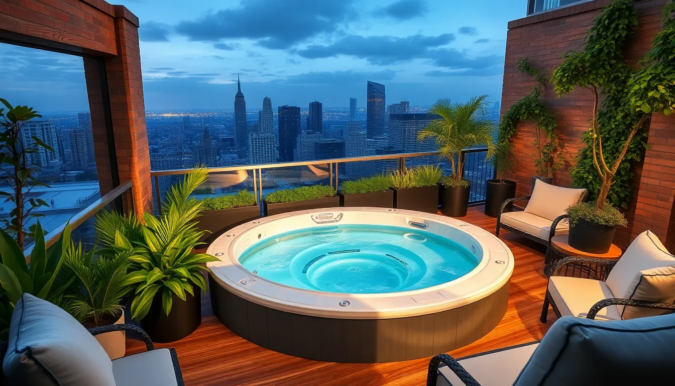 27 Hot Tub Ideas for Your Backyard That'll Transform Your Outdoor Space 8 27 Hot Tub Ideas for Your Backyard That'll Transform Your Outdoor Space 7