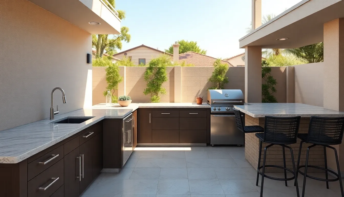 25 Stunning L Shape Outdoor Kitchen Ideas That Transform Your Backyard (2025) 8 25 Stunning L Shape Outdoor Kitchen Ideas That Transform Your Backyard (2025) 7