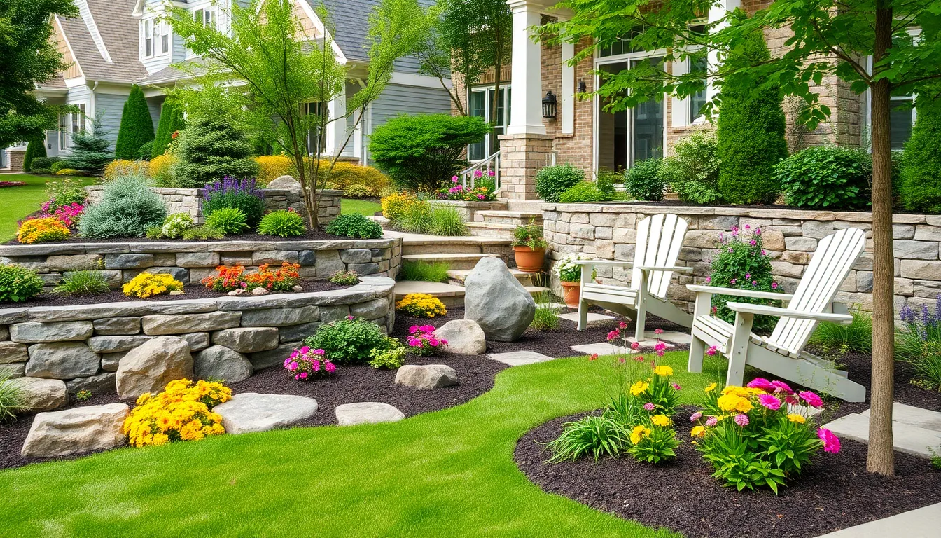 15 Front Yard Landscape Ideas That Instantly Boost Your Home's Curb Appeal 8 15 Front Yard Landscape Ideas That Instantly Boost Your Home's Curb Appeal 7