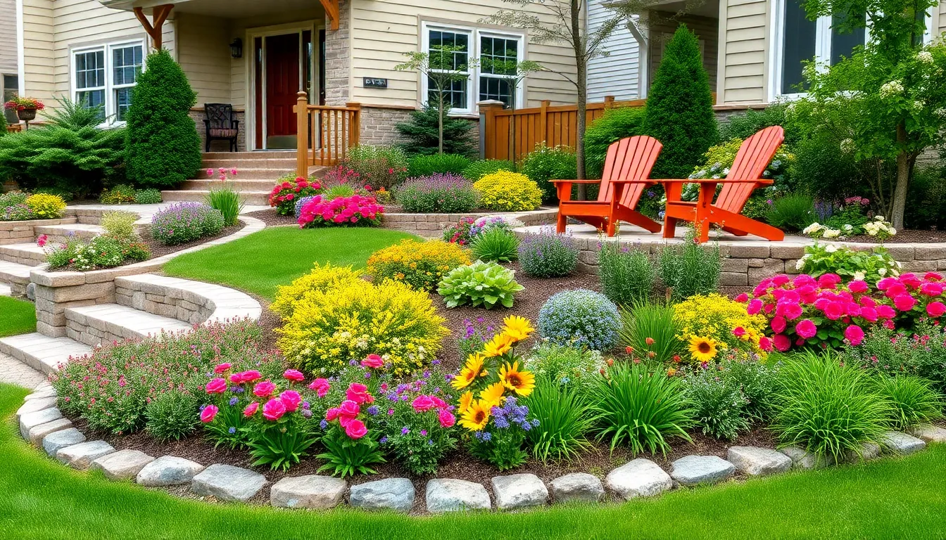 25 Stunning Front Yard Landscape Ideas to Transform Your Home's Curb Appeal 8 25 Stunning Front Yard Landscape Ideas to Transform Your Home's Curb Appeal 7