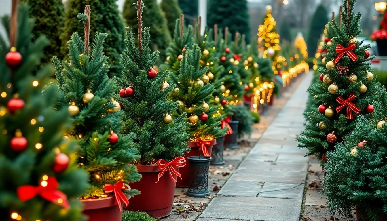 15 Stunning Outdoor Christmas Tree Ideas to Transform Your Yard This Holiday Season 8 15 Stunning Outdoor Christmas Tree Ideas to Transform Your Yard This Holiday Season 7