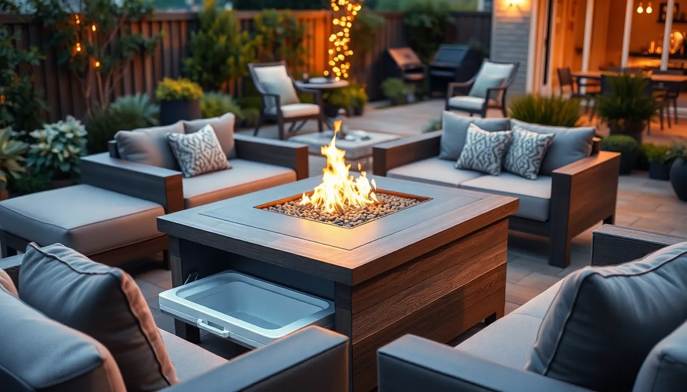 outdoor coffee table ideas