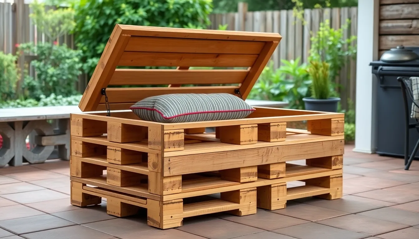 15 Outdoor Cushion Storage Ideas That'll Save Your Patio Furniture (DIY + Budget Tips) 8 15 Outdoor Cushion Storage Ideas That'll Save Your Patio Furniture (DIY + Budget Tips) 7
