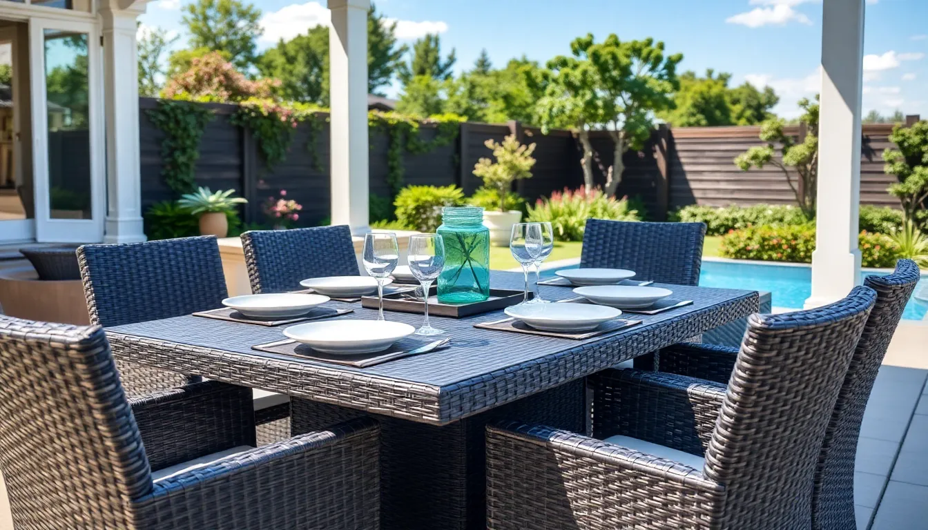 outdoor dining table ideas