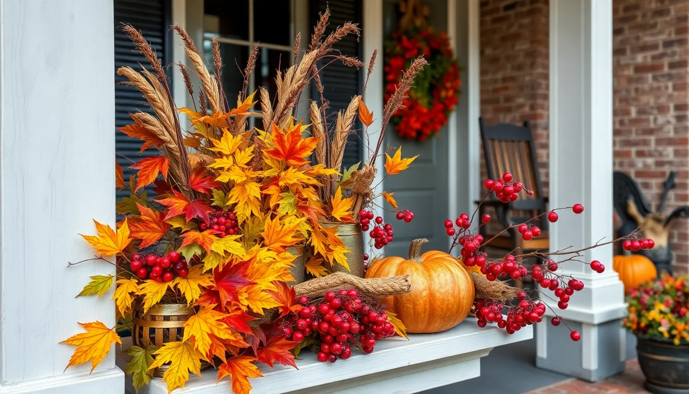 25 Stunning Outdoor Fall Decor Ideas to Transform Your Home This Autumn 8 25 Stunning Outdoor Fall Decor Ideas to Transform Your Home This Autumn 7