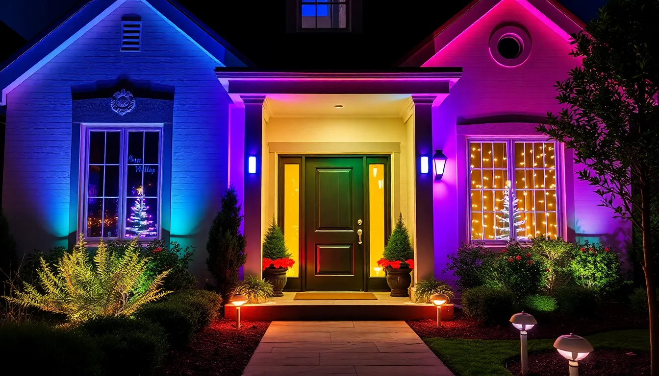 25 Stunning Outdoor Lighting Ideas for Your House Entrance That Boost Curb Appeal 7