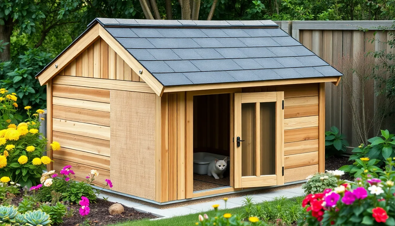 15 Creative Outdoor Litter Box Ideas That Keep Your Cat Happy & Your Yard Clean 8 15 Creative Outdoor Litter Box Ideas That Keep Your Cat Happy & Your Yard Clean 7