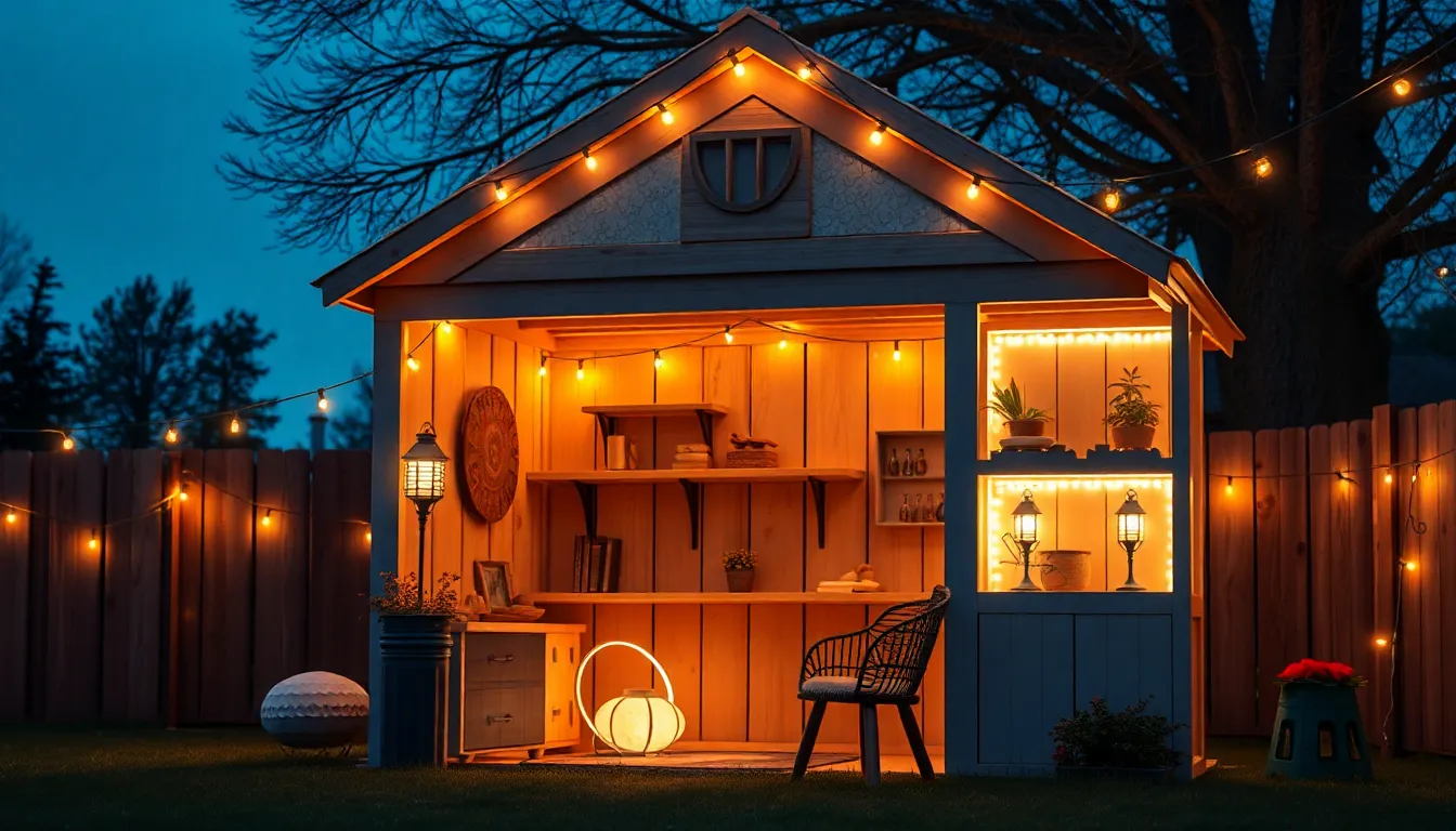 25 Creative Outdoor Playhouse Interior Ideas That Kids Will Absolutely Love 8 25 Creative Outdoor Playhouse Interior Ideas That Kids Will Absolutely Love 7