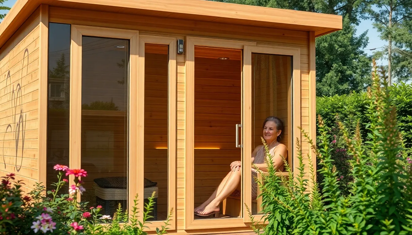 30 Stunning Outdoor Sauna Ideas for Backyards (DIY & Custom Designs 2025) 8 30 Stunning Outdoor Sauna Ideas for Backyards (DIY & Custom Designs 2025) 7