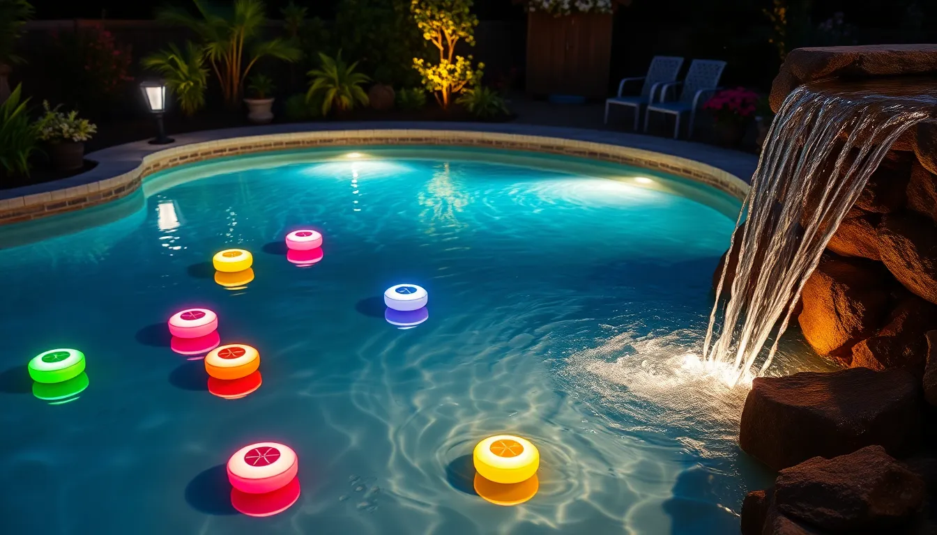 outdoor solar lighting ideas