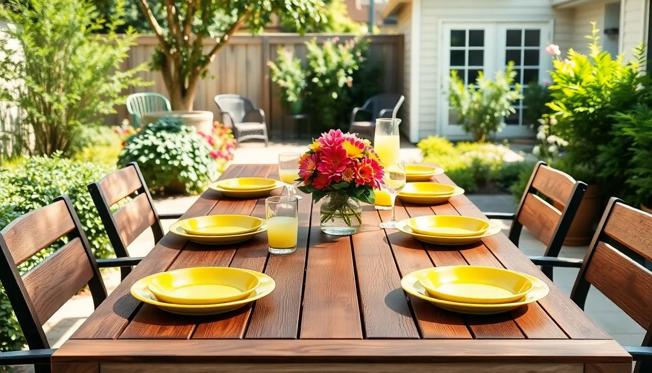 15 Stunning Outdoor Table Top Ideas to Transform Your Patio Space 8 15 Stunning Outdoor Table Top Ideas to Transform Your Patio Space 7