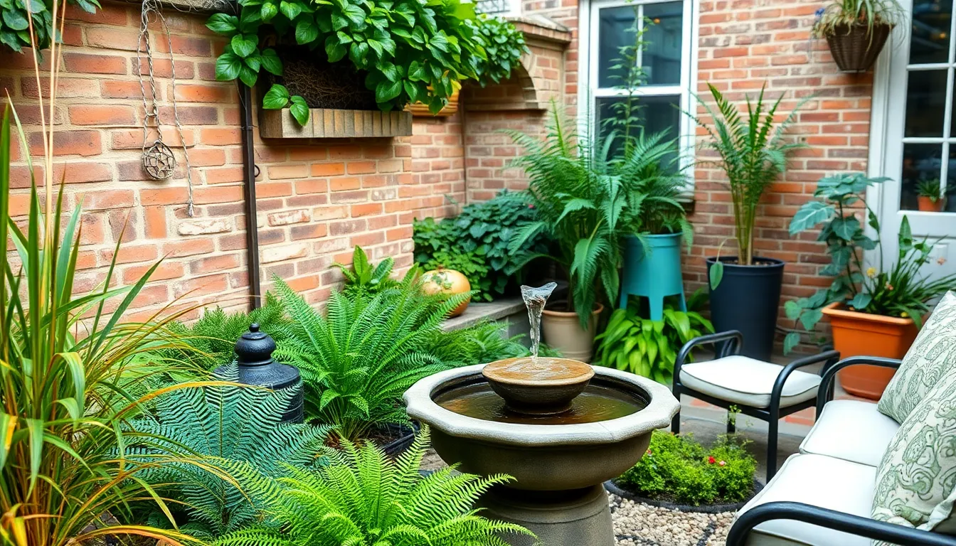 27 Small Townhouse Backyard Ideas That Maximize Every Square Inch 8 27 Small Townhouse Backyard Ideas That Maximize Every Square Inch 7