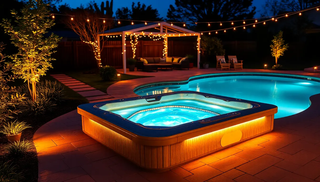 25 Stunning Swim Spa Backyard Ideas to Transform Your Outdoor Space 8 25 Stunning Swim Spa Backyard Ideas to Transform Your Outdoor Space 7