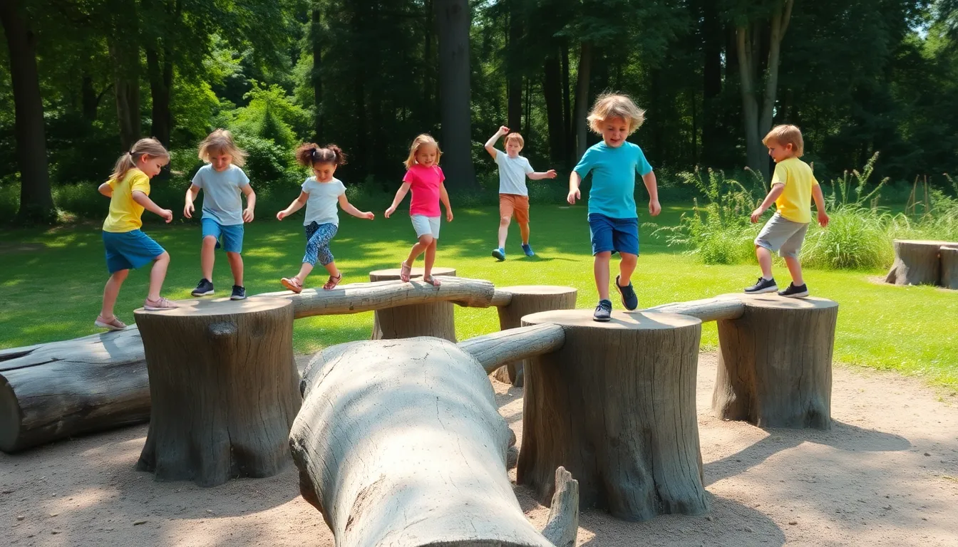 tree log ideas outdoor