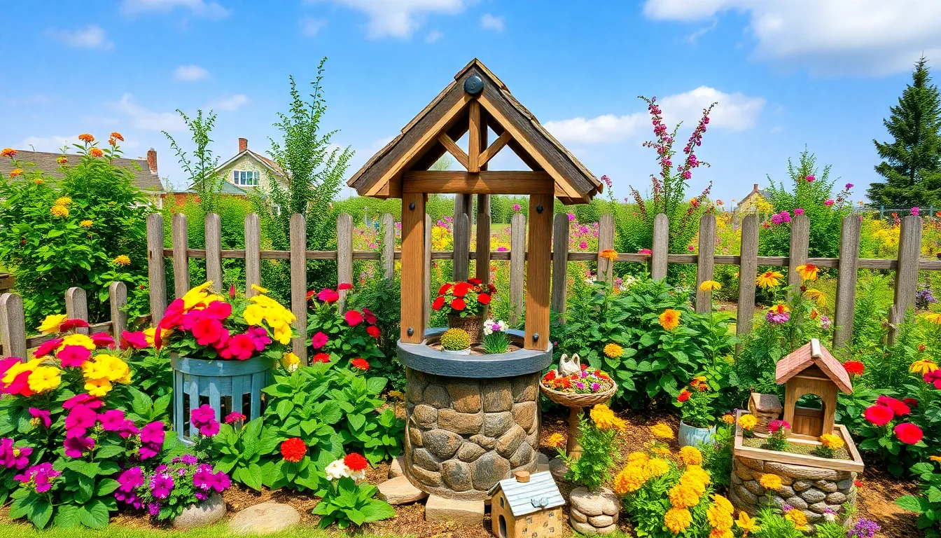 25 Creative Outdoor Well Cover Ideas to Transform Your Yard (DIY & Decorative) 8 25 Creative Outdoor Well Cover Ideas to Transform Your Yard (DIY & Decorative) 7